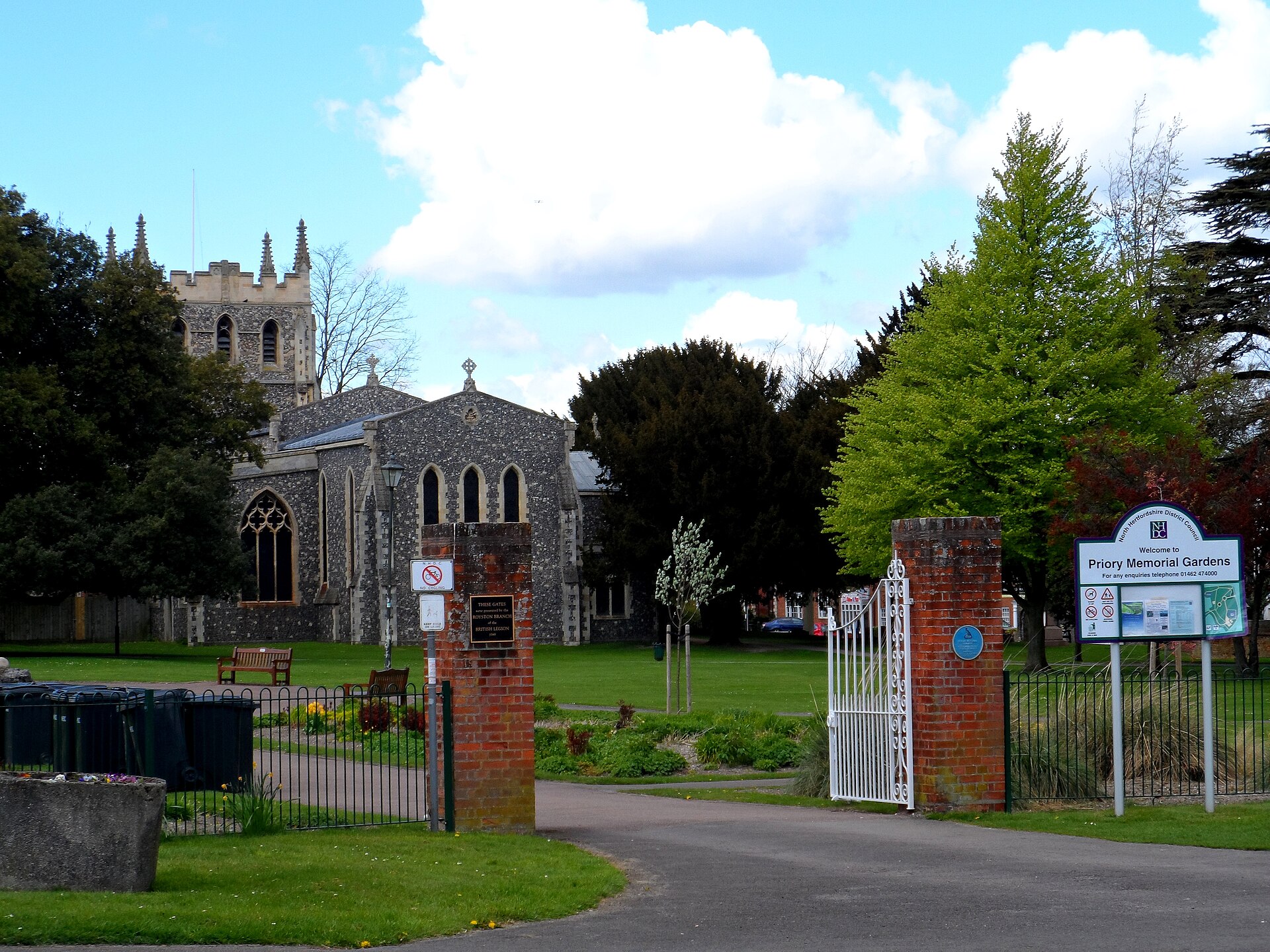 Royston Priory church