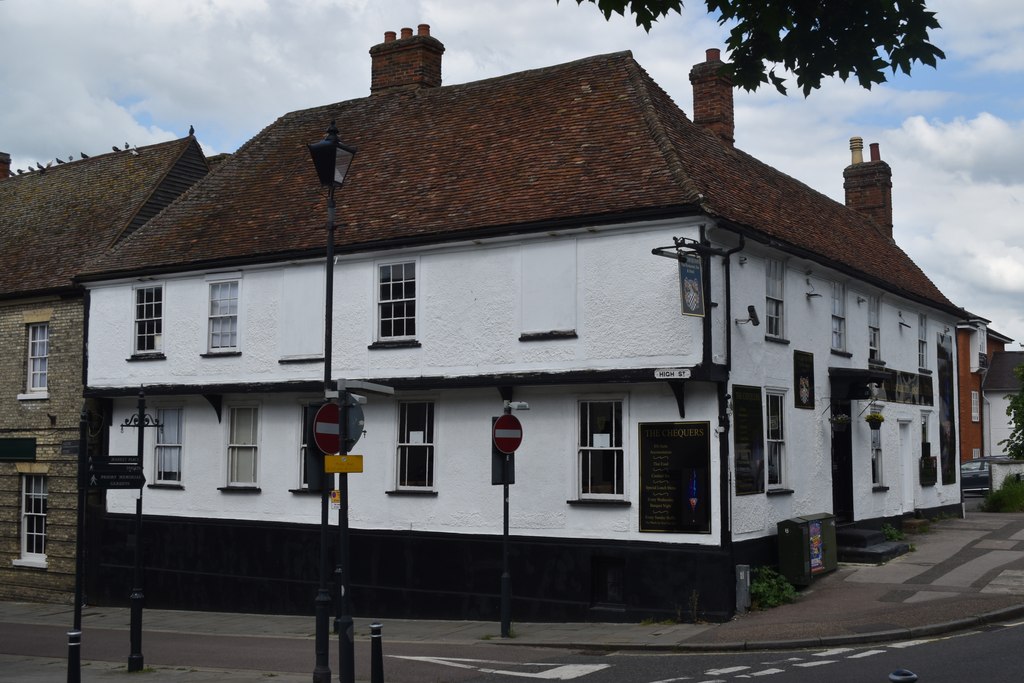 The Chequers pub, Royston